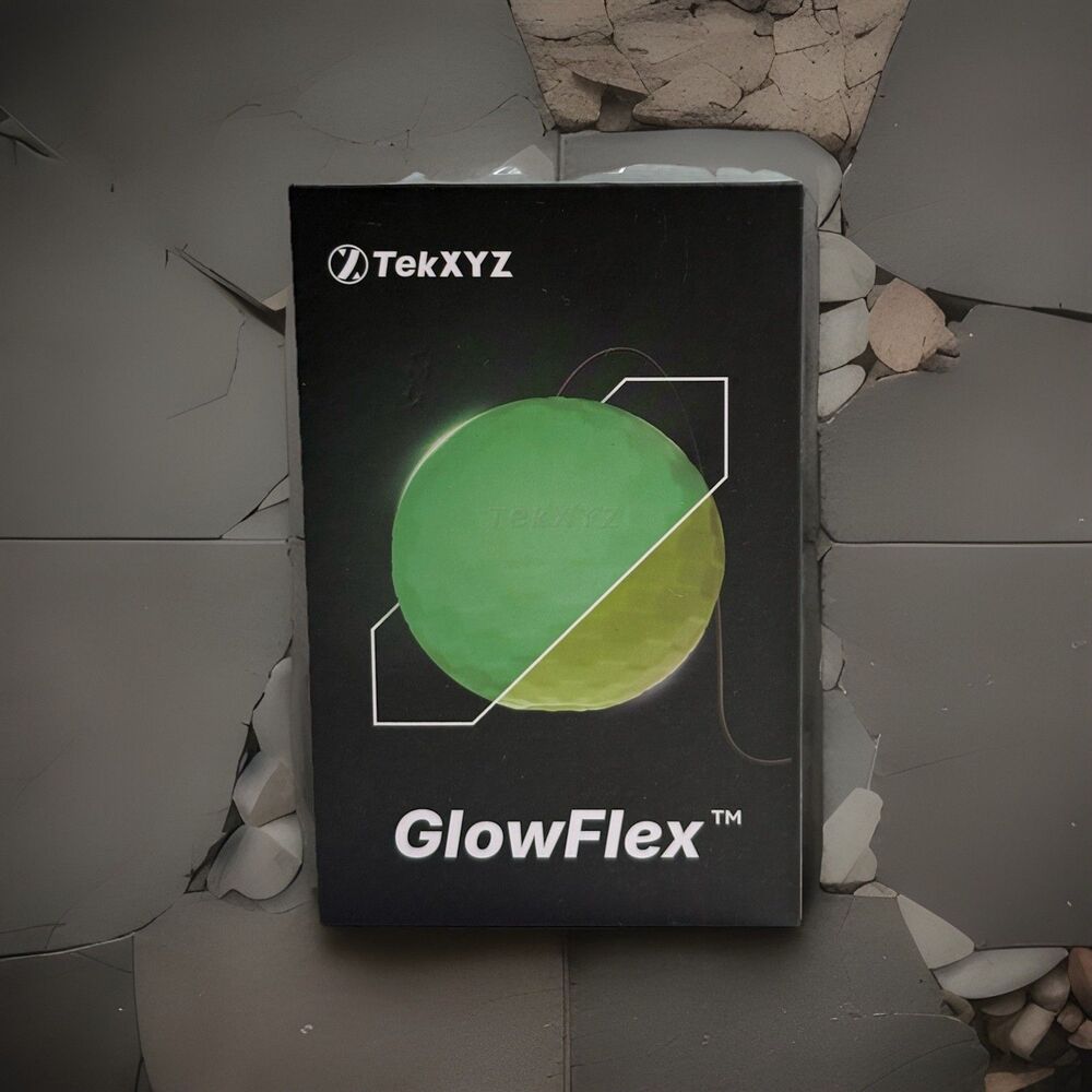 TekXYZ GlowFlex Reflex Ball with Counter App - Glow-in-the-Dark - Boxing Ball